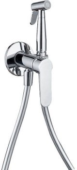 AQUANET Passion Смеситель с гигиеническим душем, цвет хром AQUANET-243317 - фото 321257