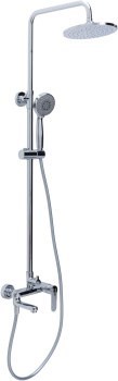 AQUANET Passion Душевая стойка, цвет хром AQUANET-Passion R3 - фото 321286