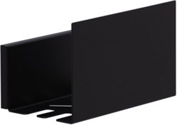 AQUANET Полка Магнум 20x12 черная матовая AQUANET-274190 - фото 321475