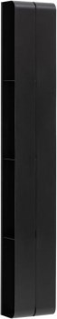 AQUANET Полка Магнум 20x130 черная матовая, вертикальная AQUANET-302228 - фото 321484