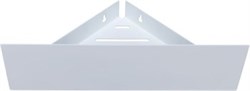 AQUANET Полка Магнум 28x28 белая матовая, угловая AQUANET-302237 - фото 321501