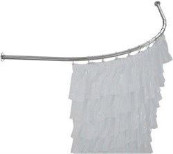 AQUANET Карниз для ванны полукруглая дуга 100х100 AQUANET-235253 - фото 321797