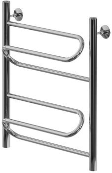AQUANET Полотенцесушитель водяной Paolo 600x400, хром AQUANET-266731 - фото 321874