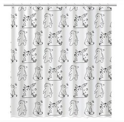 FIXSEN Шторка для ванной Teddy Wash (FX-1505) FX-1505 - фото 322040