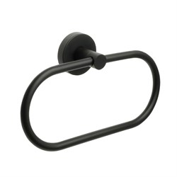 FIXSEN Полотенцедержатель кольцо черный Comfort  Black (FX-86011) FX-86011 - фото 322786