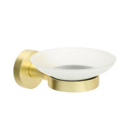 FIXSEN Мыльница стекло золото-сатин  Comfort Gold (FX-87008) FX-87008 - фото 322808