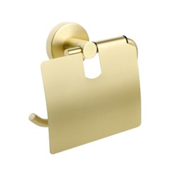 FIXSEN Бумагодержатель с крышкой золото-сатин Comfort Gold (FX-87010) FX-87010 - фото 322812