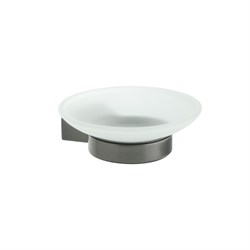 FIXSEN Мыльница стекло TREND GRAPHITE (FX-98008) FX-98008 - фото 322997