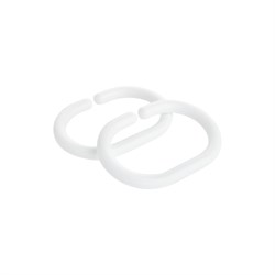 FIXSEN Кольца для шторки  12 шт белые (FX-1000A) FX-1000A - фото 323024