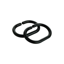 FIXSEN Кольца для шторки  12 шт черные (FX-1000В) FX-1000B - фото 323026
