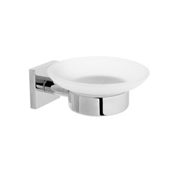 FIXSEN Мыльница стеклянная  Lux Chrome (FX-15008) FX-15008 - фото 323071
