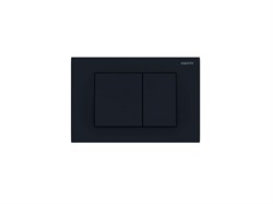 AQUATEK Панель смыва черная матовая для INSP-0000001 Pneumo S (клавиши квадрат) PNS-0000005 - фото 323365