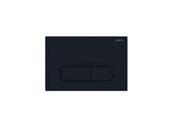 AQUATEK Панель смыва черная матовая для INSP-0000001 Pneumo S (клавиши прямоугольная) PNS-0000010 - фото 323385