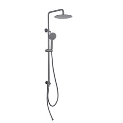 AQUATEK AQ2046BGM ВЕГА Душевая система 3jet 250мм Reno, оружейная сталь AQ2046BGM