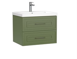 CERSANIT Тумба под раковину подвесная CLASSIC 60 для COMO 60 зеленый матовый A69089 - фото 323959