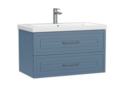 CERSANIT Тумба под раковину подвесная CLASSIC 80 для COMO 80 голубой матовый A69091 - фото 323978