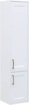 AQUANET Boston New Шкаф-пенал напольный / подвесной ширина 35 см, цвет белый AQUANET-347184 - фото 324341