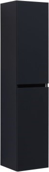 AQUANET Vega 2.0 Шкаф-пенал подвесной ширина 35 см, цвет черный AQUANET-343973 - фото 324361