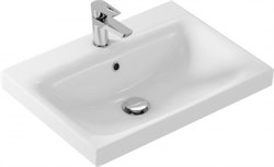 AQUANET Moduo Cersanit Раковина на стену / на тумбу ширина 60 см, цвет белый AQUANET-S-UM-MOD60/1 - фото 324404