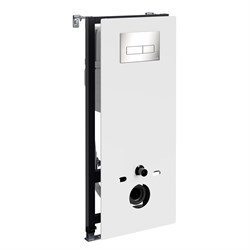 WASSERKRAFT Abens Система инсталляции для унитазов WASSERKRAFT 20TLT.010.ME.WH.BN03 - фото 324942