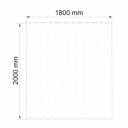 WASSERKRAFT Lossa SC-81100 Шторка, цвет мультицвет WASSERKRAFT 81104 - фото 325095