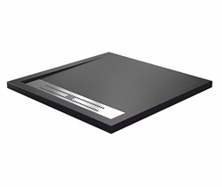 WASSERKRAFT Abens 20T Душевой поддон квадратный искусственный камень размер 90x90 см, черный WASSERKRAFT 20T03 - фото 325193
