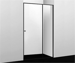 WASSERKRAFT Dill 61S Душевая дверь раздвижные ширина 140 см профиль - черный / стекло - прозрачное WASSERKRAFT 61S31 - фото 326191