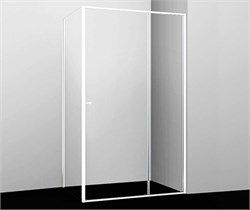 WASSERKRAFT Душевой уголок прямоугольный двери раздвижные размер 110x90 см профиль - белый / стекло - прозрачное WASSERKRAFT 44S15 - фото 326413