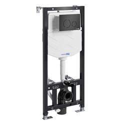 WASSERKRAFT Aller Система инсталляции для унитазов WASSERKRAFT 10TLT.010.ME.MB02 - фото 327307