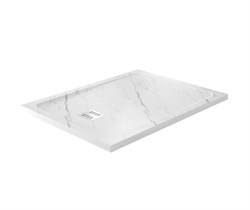 WASSERKRAFT Rhin 44T Душевой поддон прямоугольный искусственный камень размер 120x90 см, белый WASSERKRAFT 44T07 - фото 327837