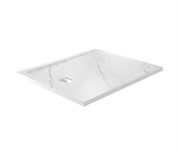 WASSERKRAFT Rhin 44T Душевой поддон прямоугольный искусственный камень размер 120x100 см, белый WASSERKRAFT 44T10 - фото 328312