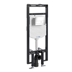 WASSERKRAFT Dinkel Система инсталляции для унитазов WASSERKRAFT 58TLT.010.ME.CH04 - фото 328335