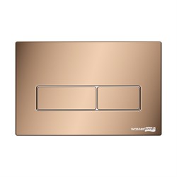 WASSERKRAFT Кнопка смыва, цвет золото розовое WASSERKRAFT RG03 - фото 328432