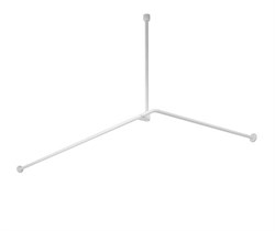WASSERKRAFT Kammel SC-839000 Карниз для ванной, цвет белый WASSERKRAFT 839018 - фото 328440