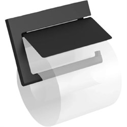 LANGBERGER Black Edition Бумагодержатель с крышкой (гориз.) (38041A-BP), черный матовый BLACKEDITION38041A-BP - фото 328715