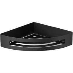 LANGBERGER Black Edition Полка угл. хром. 1-эт. (75260-BPC), черный матовый BLACKEDITION75260-BPC - фото 328751