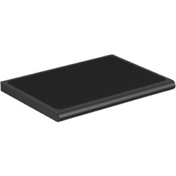 LANGBERGER Black Edition Полка хром резина anti-slip для крепления с б/д или отд. исп-я (38051F-BP), черный матовый BLACKEDITION38051F-BP - фото 328754