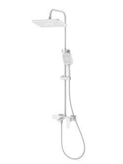RUSH Thira Душевая система с изливом (TR3635-50White), цвет белый матовый TR3635-50White - фото 329293