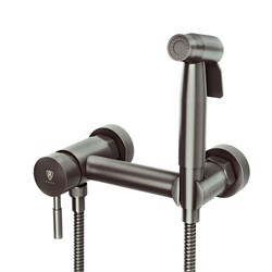 RUSH Melos Гигиенический душ встраиваемый (SUS1101-99Grey), цвет графит SUS1101-99Grey - фото 329308