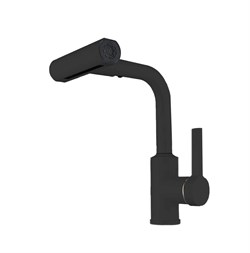 RUSH Tinos Смеситель для кухни с поворотной лейкой (TI3732-17Black), цвет черный матовый TI3732-17Black - фото 329353