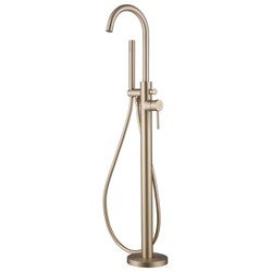 ABBER Wasser Kreis Смеситель AF8115GN напольный для ванны, золото матовое AF8115GN