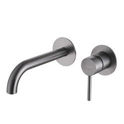 ABBER Wasser Kreis Смеситель AF8112NG для раковины скрытого монтажа, никель AF8112NG