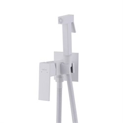 ABBER Daheim Смеситель AF8226W с гигиеническим душем,белый матовый AF8226W - фото 330126