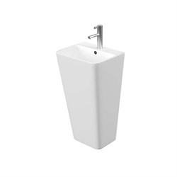 AQUATEK Optima Square Умывальник пьедестальный 440x380x835, белый AQ4401-00 - фото 330902
