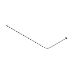 AQUATEK Карниз для ванны Г-образный 1500*700 (для прямоугольных ванн), хром KARN-0000039