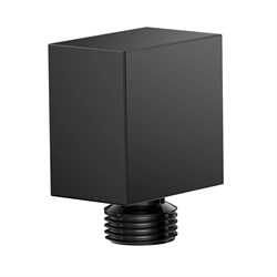 AQUAme Savona Выход из стены, черный матовый AQM8713MB - фото 332455