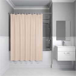 IDDIS Штора для ванной 200x180 см бежевый PE (P01PE18i11) ,цвет бежевый P01PE18i11 - фото 332801