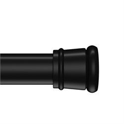 IDDIS Карниз для ванной комнаты Elegante 110-200 см, черный матовый (SRB0120i14) ,цвет черный SRB0120i14 - фото 332923