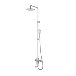 IDDIS Aiger Душевая система с тропическим душем и изливом (AIGSB3Fi06) AIGSB3Fi06 - фото 333147