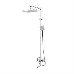 IDDIS Parker Душевая система с тропическим душем и изливом (PARSB3Fi06) PARSB3Fi06 - фото 333155